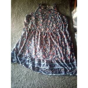 Old Navy 4X Woman's Shirt Flower Design